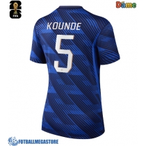 Fotballdrakt Dame Frankrike Jules Kounde #5 Hjemmedrakt VM 2026 Kortermet